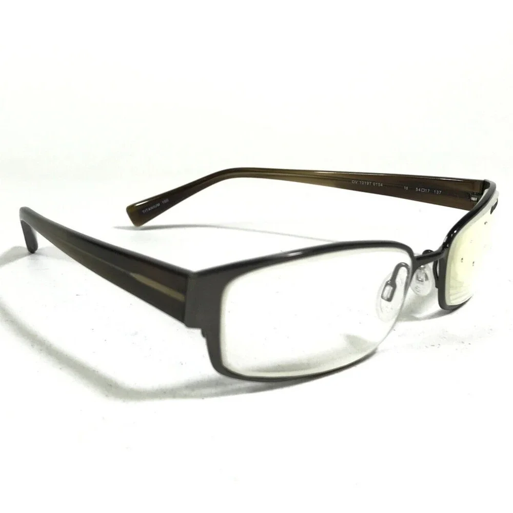Oliver Peoples Eyeglasses Frames OV1019T 0154 Id Grey Rectangular 54-17-137